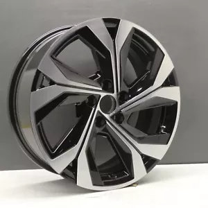 RENAULT ARKANA 18" BLACK DIAMOND CUT ALLOY WHEEL RIM GENUINE X1 - Picture 1 of 14