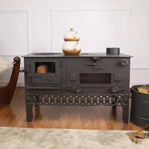 Wood Burning Stove, Cooker Stove, Oven Stove, Sheet Metal Stove, Wood Stove - Picture 1 of 13