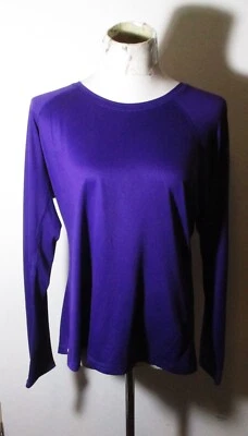 EASTERN MOUNTAN Sports Purple Long Sleeve Top Size L - Image 1 of 4