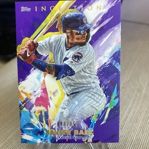 2020 Topps Inception - Purple #77 Javier Báez /150 - Picture 1 of 2