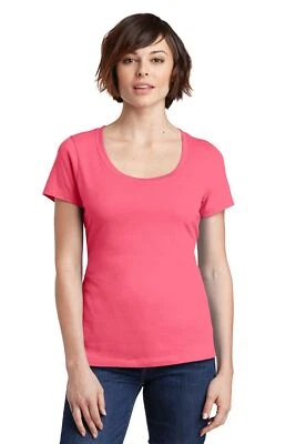 District Women's Perfect Weight Scoop Tee DM106L - Image 1 of 2