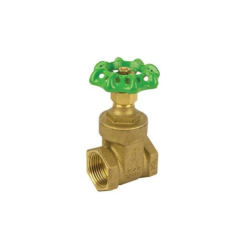 Jomar T301G 1/2 inch Threaded Lead Free Brass Gate Valve with Non-Rising Stem - Image 1 of 1