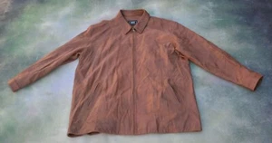 Chaqueta de cuero para hombre Missani LE Collezioni talla 3XT. - Imagen 1 de 12