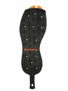 Suelas de goma adhesivas con tachuelas Korkers - Talla 12 - NUEVAS - Imagen 1 de 1