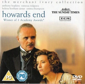 HOWARDS END - Anthony Hopkins*Emma Thompson*Vanessa Redgrave : PROMO DVD - Picture 1 of 2