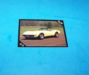 Trading Card Corvette Cabrio 1968 da "Inaugural Edition Vette Set" - Foto 1 di 2