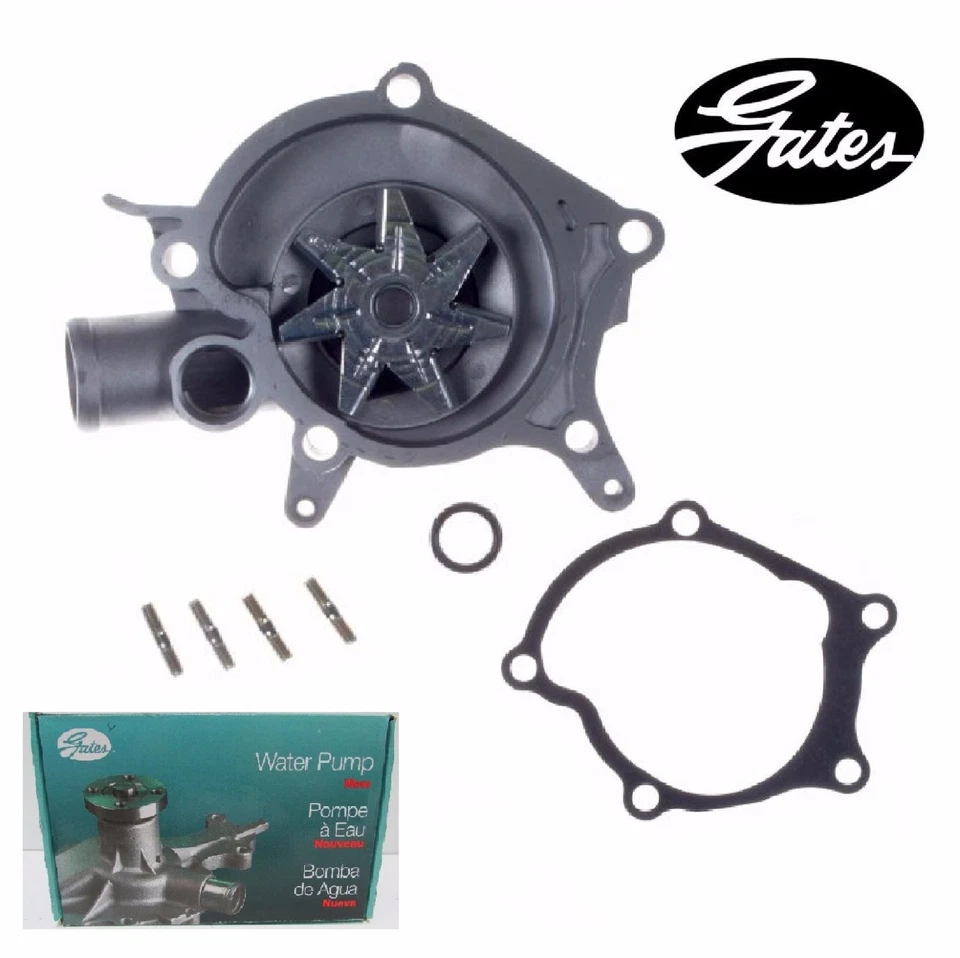 GATES Engine Water Pump for Mitsubishi Mighty Max L4; 2.4L 1990-1994 - Image 1 of 1