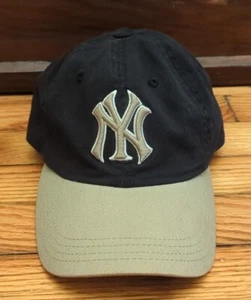 Sombrero deportivo con logotipo vintage Puma New York Yankees Strapback raro azul oscuro - Imagen 1 de 7