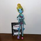 Monster High Doll 13 Wünsche Lagoonablau mit Haustier Neptun fast komplett