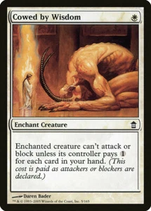 4 Cowed by Wisdom 4x x4 - LP - Saviors of Kamigawa - SPARROW MAGIC mtg - Picture 1 of 1