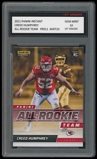 CREED HUMPHREY 2021 PANINI INSTANT ALL-ROOKIE TEAM 1ST GRADED 10 ROOKIE CARD