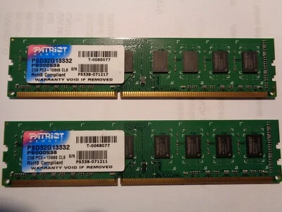 4 GB DDR3 1333 (2+2 GB) - Immagine 1 di 2