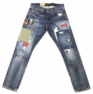 Polo Ralph Lauren The Sullivan Men’s Slim Fit Blue Denim Jeans Size 30X30 NEW - Picture 1 of 13