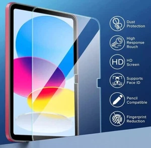 Vitre Protecteur d'écran pour iPad 10ème Génération (10,9 Pouces Modèles 2022) - Photo 1 sur 4