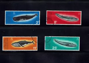 British Antarctic Territory: 1977 Whale Conservation, FU set - Picture 1 of 1
