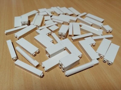 LEGO 50 Stück Säulensteine Paneele Wandsteine weiß / Konvolut Sammlung - Bild 1 von 4