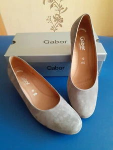 Gabor Pumps * Gr. 6,5 * Gr. 39,5 - 40* Weite G*Taupe*easy Walking *Bequem*Leder - Bild 1 von 6