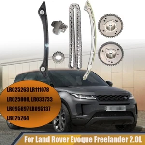 Par de kit de cadena de distribución de engranajes VVT para Land Rover Evoque Freelander 2,0 L turbocompresor - Imagen 1 de 13