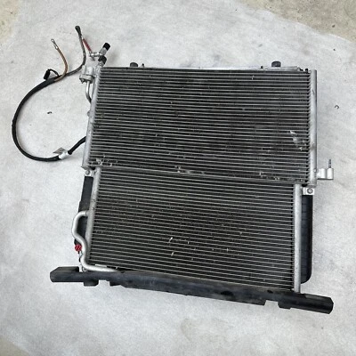 2017 Mercedes-Benz W463 G550 OEM Front Engine Coolant Radiator AC Condenser Fans - Image 1 of 4