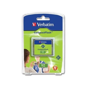 Verbatim Premium 1 GB CompactFlash Memory Card (47010) - Picture 1 of 2