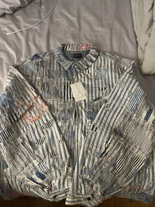 Kapital Liberty Stripe Drizzler Jacket/Blouson  - Picture 1 of 4