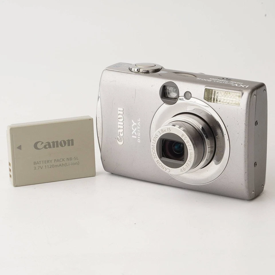 Canon IXY DIGITALE 900 IS Argento - Immagine 1 di 4
