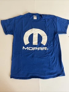 Offical Mopar Chrysler T-Shirt Hemi Ram Truck Race Herren Tee Retro Blau Größe M - Bild 1 von 3