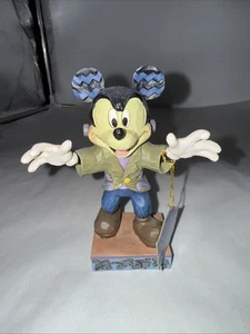 Jim Shore Disney Tradizioni Halloween Topolino Personaggio Rianimato 6007077 - Foto 1 di 6