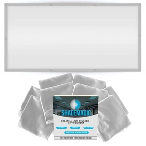 Fluorescent Light Covers for Classroom or Office - Light Filter pack of (2); ... - Picture 1 of 9