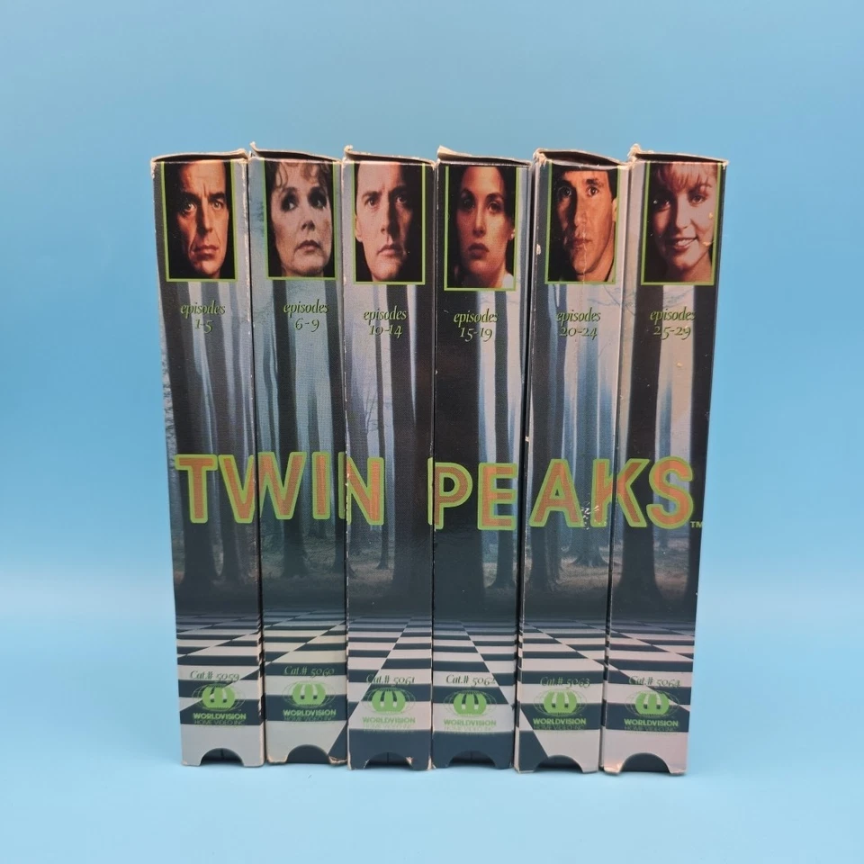 Twin Peaks: Special Collectors Edition Episodes 1-29 VHS 1993, 6-Tape Set Tested - Image 1 of 4