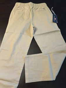 NWT Vineyard Vines Boys Pull On Chino Sand Khakis Pants Size 12 School - Picture 1 of 5