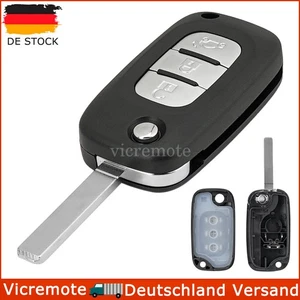 3 TASTEN KLAPP SCHLÜSSEL GEHÄUSE ROHLING FÜR SMART 453 FORTWO FORFOUR - Bild 1 von 9