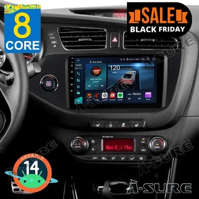 8-Kern 4+64G Android 14 Autoradio GPS Navi CarPlay DSP für Kia Ceed JD 2012-2017 - Bild 1 von 4