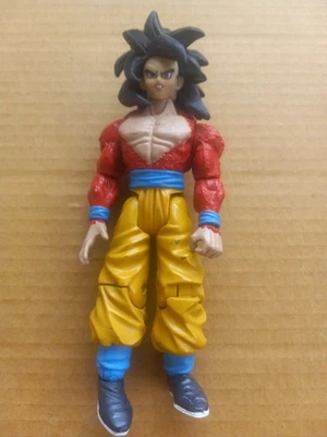 Figura SS4 Goku DBZ Dragon Ball Z GT Super Saiyan 2004 Jakks 6,5" - Sin cola Foto 1 de 4