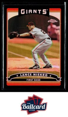 2006 Topps Chrome #219 Lance Niekro Black Refractors #/549 - Image 1 of 2