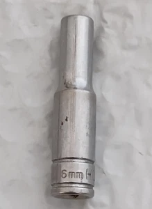 HUSKY TOOLS 20606, 1/4" DRIVE, 6MM. SOCKET, 2" DEEP/HIGH, 6 POINT. - Bild 1 von 9