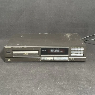 Technics Modell Nr. SL-PG320A Hi-Fi Spieler Compact Disc Player schwarz Vintage - Bild 1 von 4