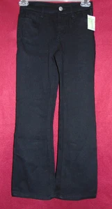 Schwarze Boot Cut Denim Stretch Jeans Mädchen Größe 10 von Extremely Me Neu mit Etikett! - Bild 1 von 7