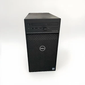 PC Dell Precision 3630 Tower i7 24GB RAM 256GB NVME 512GB SSD Nvidia Quadro GPU - Picture 1 of 8