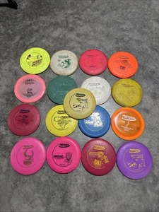 Used lot 17 Disc Golf Discs (Innova,etc) - Picture 1 of 5