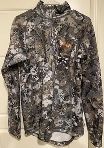 SITKA Gear Men's Core Midweight Zip-t Hunting Shirt Large Elevated II - Picture 1 of 3