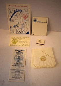 Coleccionables inaugurales del presidente Reagan 1981 - Libros de cerillas/servilletas/pasaportes.  g - Imagen 1 de 8