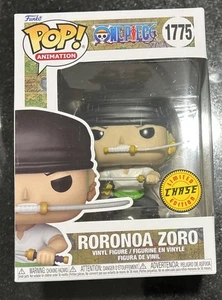 Funko Pop Roronoa Zoro (3 Espadas) con Bandana Figura CHASE Una Pieza con Protector - Imagen 1 de 6