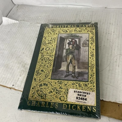 A Christmas Carol by Charles Dickens 2000 Trident Press Historical Typeface NEW Foto 1 de 4