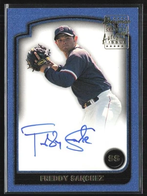 Freddy Sánchez 2003 Bowman Signs of the Future automático #SOF-FS Boston Red Sox Foto 1 de 2