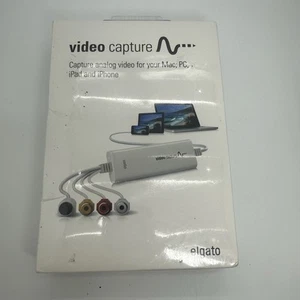 NEW Elgato USB Analog Video Capture VHS Transfer VCR Device Mac PC IPAD iPhone - Bild 1 von 3