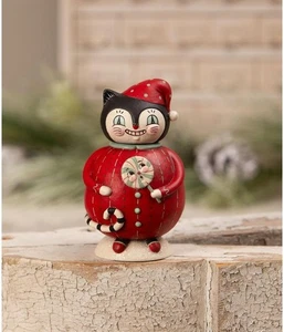 Bethany Lowe Dezzy-Purr Sweet Dreams Jar Cat Lollipop Christmas Johanna Parker - Picture 1 of 2