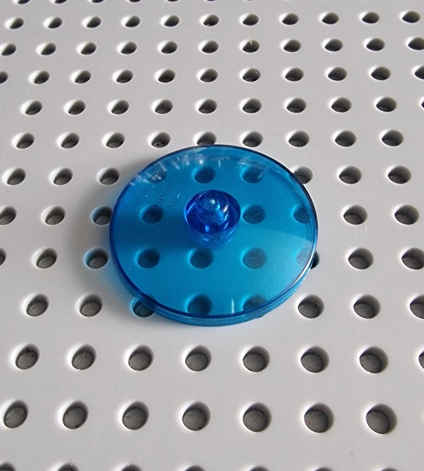 LEGO Radar Schüssel Sat 4x4 Transparent Dunkel Blau 1 Stück Disk 3960 30065 A200 - Bild 1 von 1