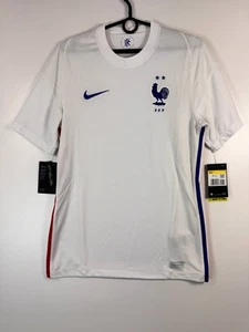 France National Team Nike CD0699-100 Away Jersey 2018/19 White Dri-FIT Size S - Picture 1 of 4