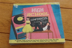 High School Confidential 3CD Set Elvis Presley Chuck Berry 50s 60s Rock Pop NEW - Picture 1 of 2